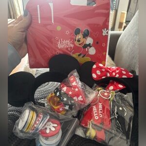 Mickey and Minnie Mouse Birthday Party Set